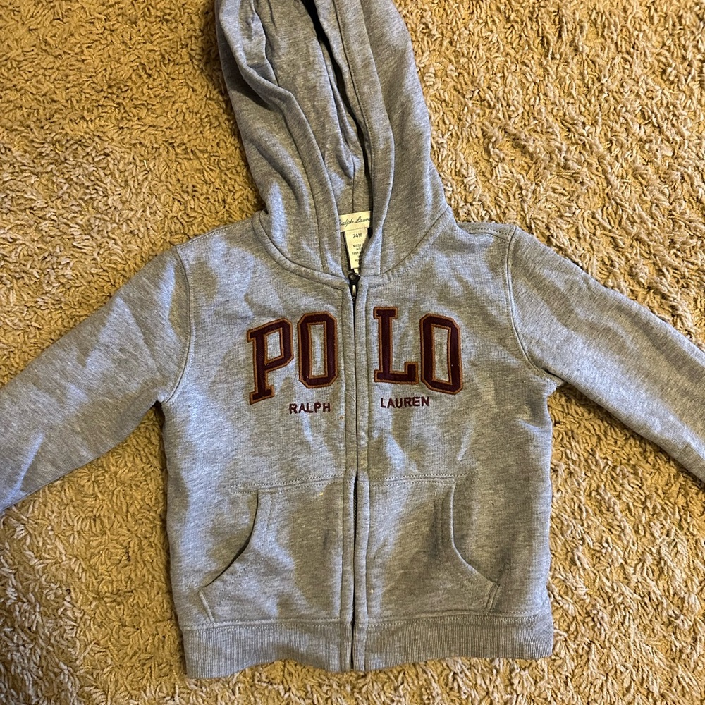 Polo by Ralph Lauren Kids Gray Hoodie
